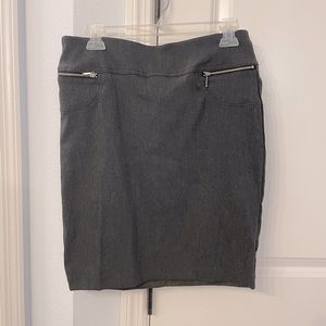 Joe B gray pencil skirt Juniors XL